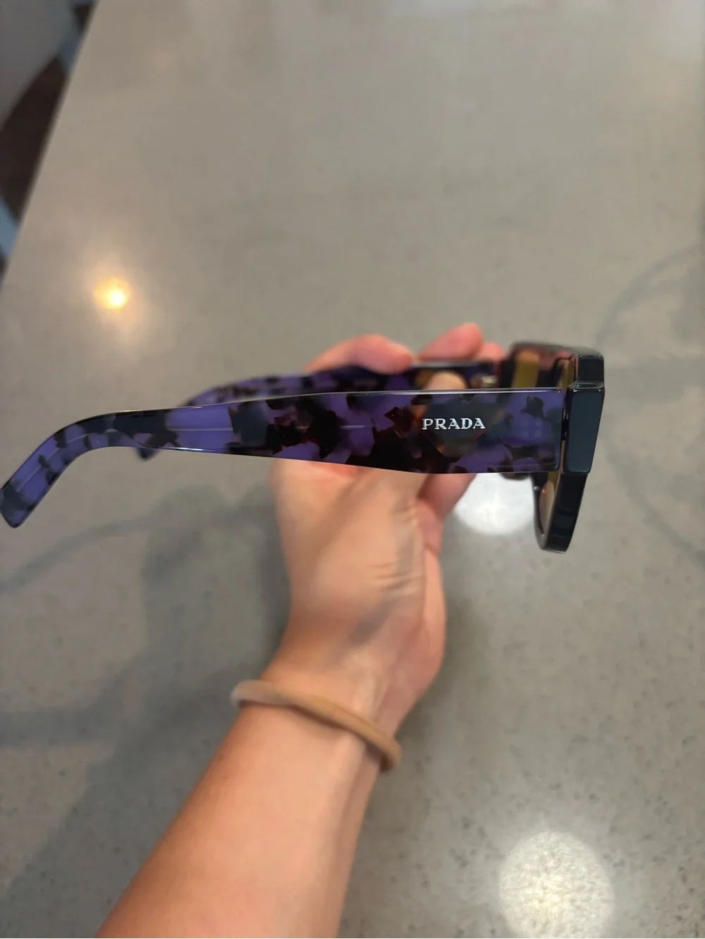 Prada statement rectangular